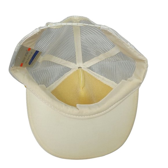 USS Alabama BB 60 Mesh Snapback Cap White Gold Leaves Foam Hat Scrambled Eggs - Picture 5 of 15